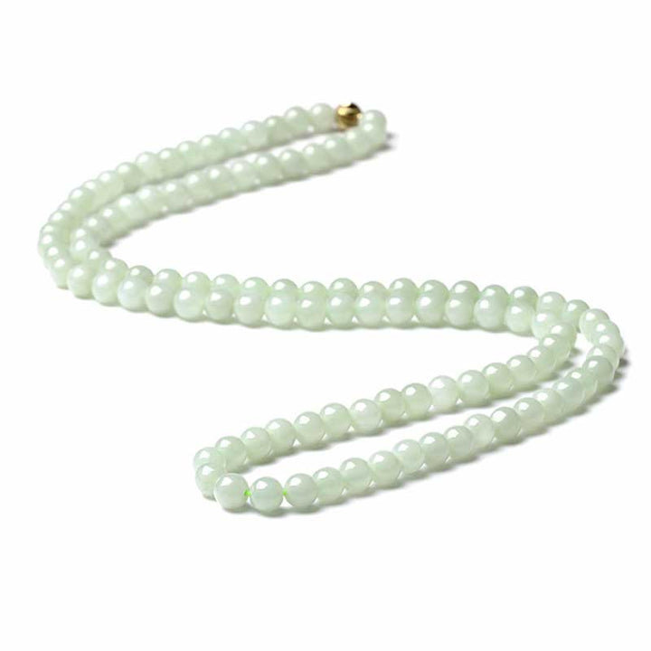 Pulsera de la Suerte de Jade de 108 Cuentas Mala