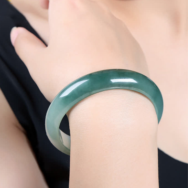 Pulsera curativa con Buddha Stones, jade, abundancia, suerte
