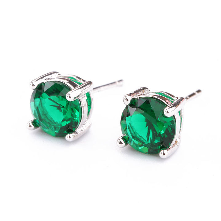 Pendientes de amor de amatista con varias Buddha Stones