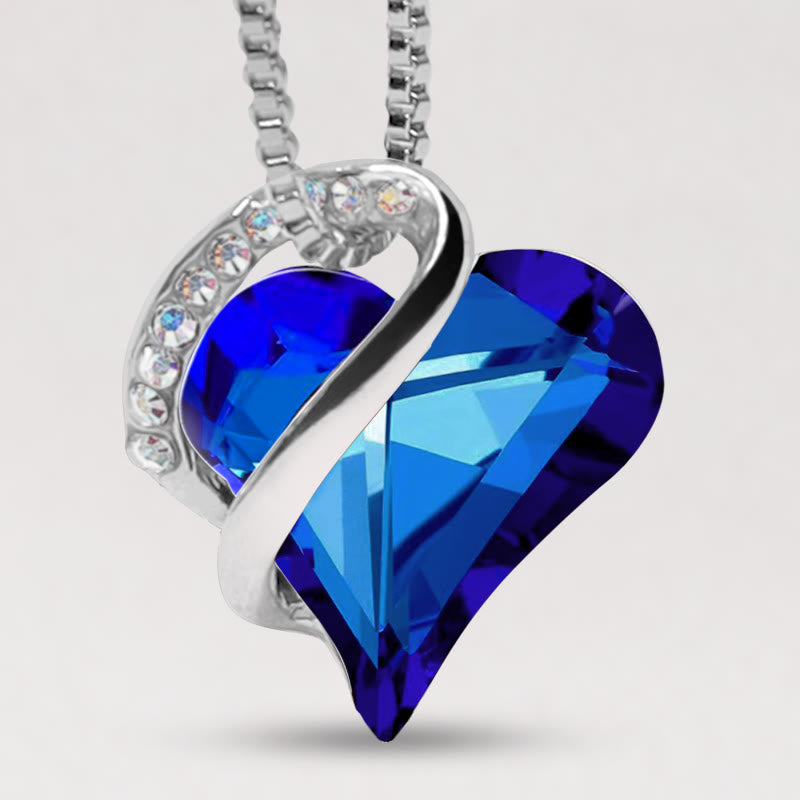 Colgante de collar de energía curativa con piedra natal de corazón de amor de Buddha Stones