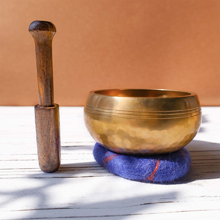 Juego de cuencos tibetanos para meditación, hechos a mano para la sanación y la atención plena. - image 1