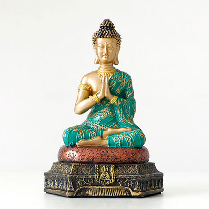 Decoración de estatua de resina de compasión de Buda de Buddha Stones de Buda