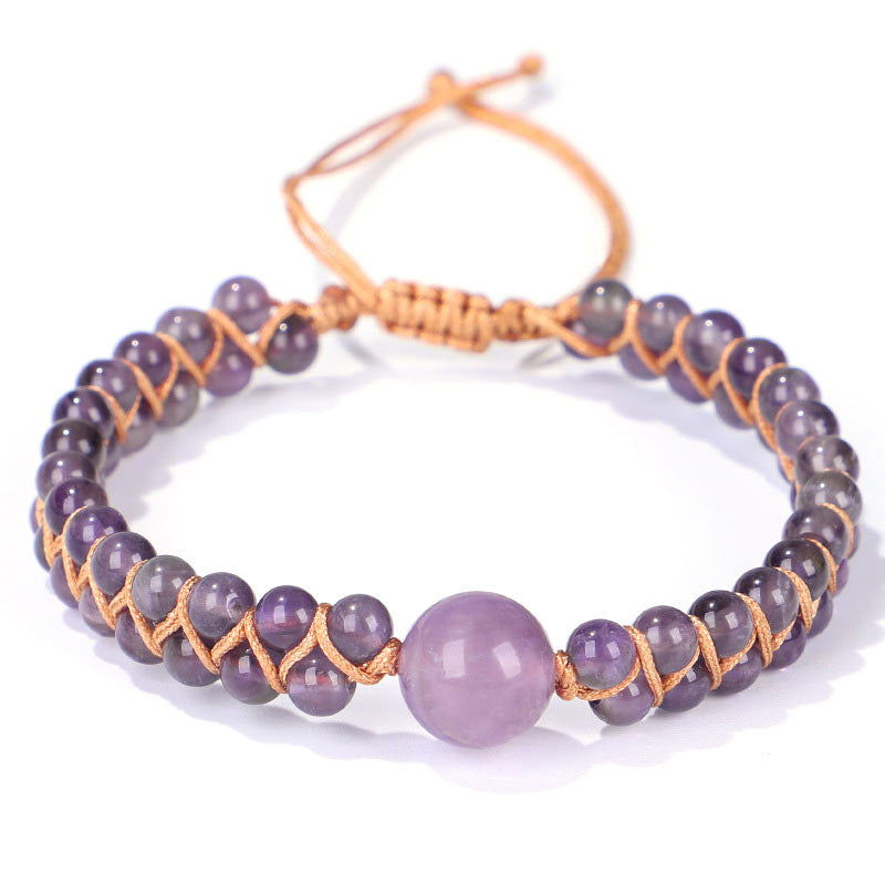 Pulsera de protección con piedra de ojo de tigre azul divino de Buddha Stones