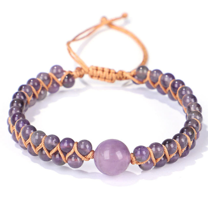 Pulsera de protección con piedra de ojo de tigre azul divino de Buddha Stones