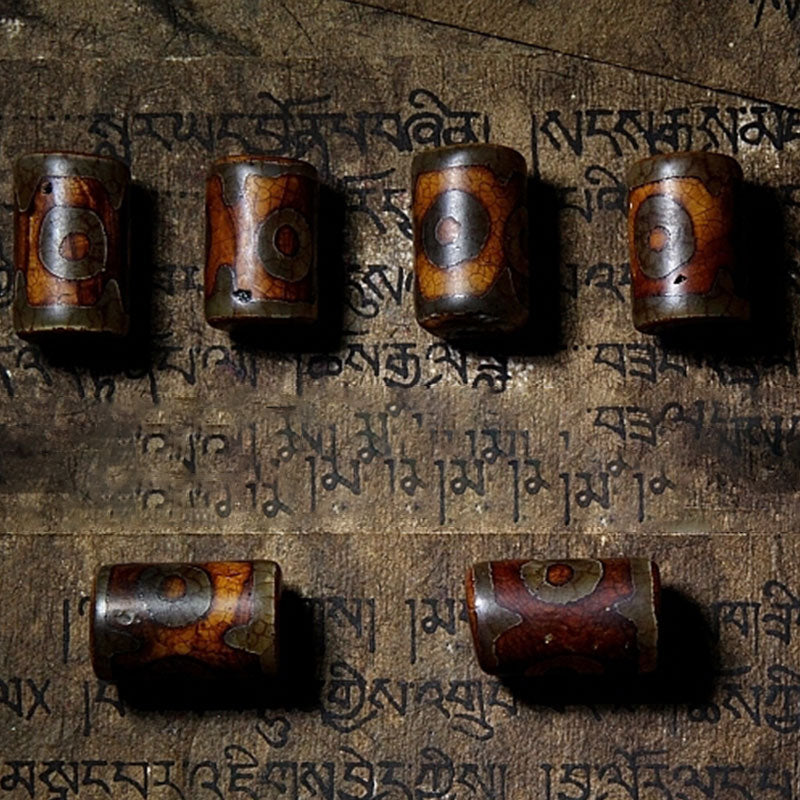 Tíbet 108 Mala cuentas Bodhi semilla Bagua Vajra pulsera de riqueza