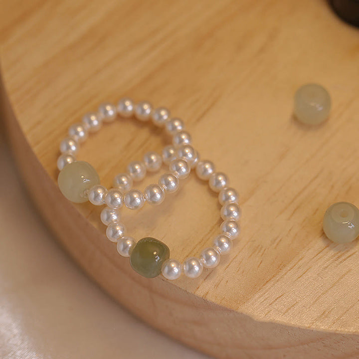 Anillo de la suerte con Buddha Stones