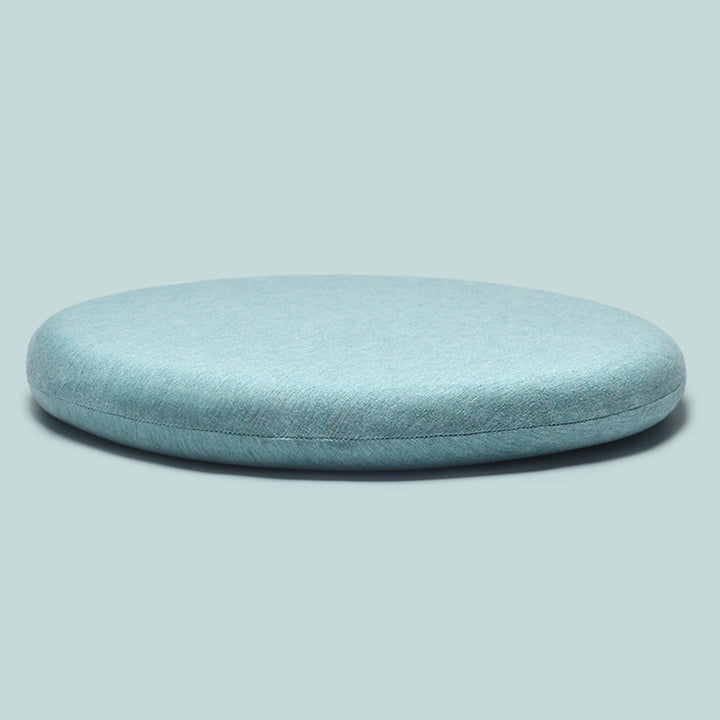Cojín de asiento de meditación de espuma viscoelástica, almohadilla para silla, decoración del hogar y la sala de estar. - 40*40*4 cm - Azul claro - image 10