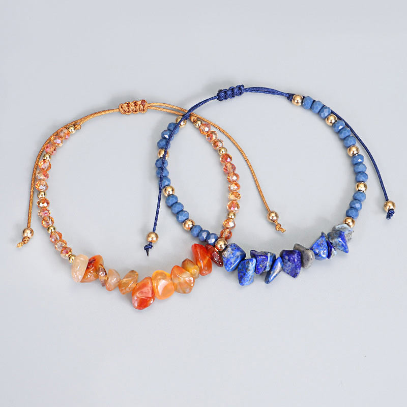 Pulsera de punto Purify con amatista y Buddha Stones
