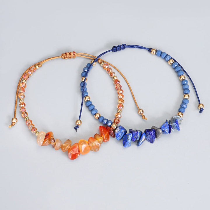 Pulsera de punto Purify con amatista y Buddha Stones