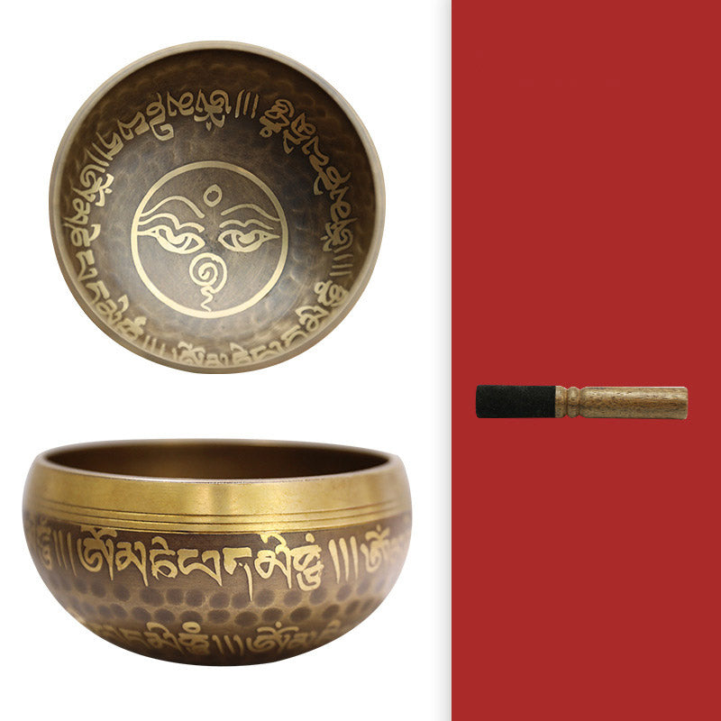 Juego de cuencos tibetanos artesanales para yoga y meditación. - image 10