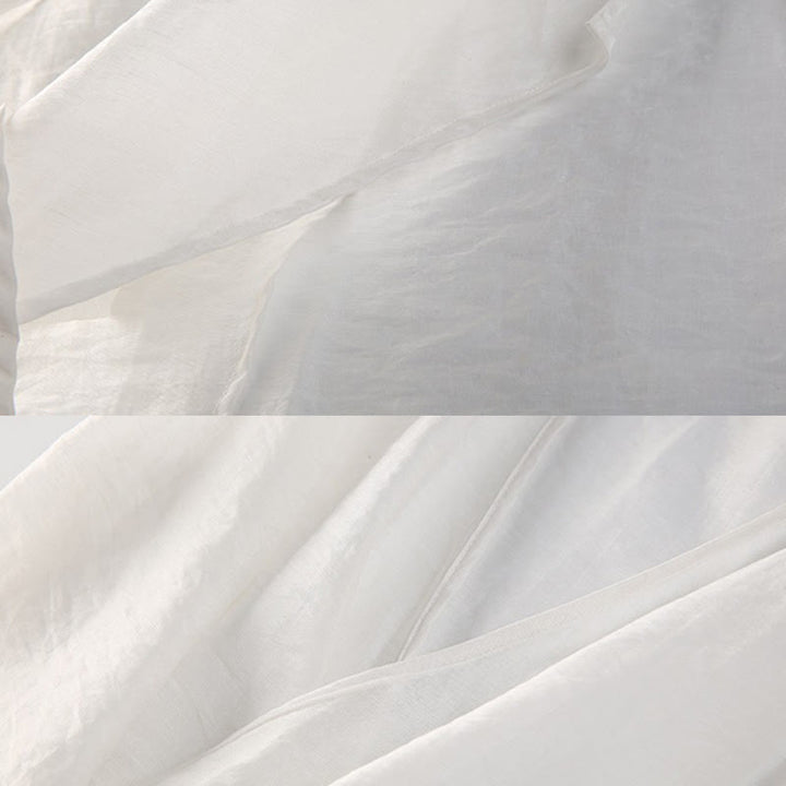 Buddha Stones Blanco Simple Patrón Beige Meditación Espiritual Zen Práctica Ropa de Yoga Ropa de Mujer - image 6