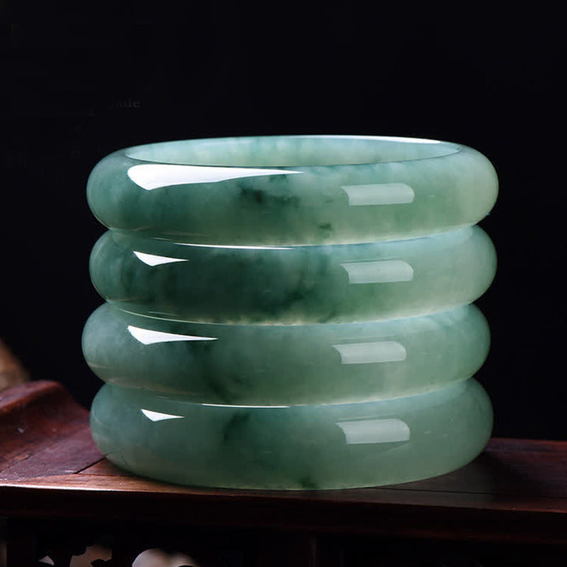 Pulsera curativa con Buddha Stones, jade, abundancia, suerte