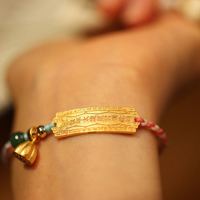 Pulsera trenzada con amuleto de la suerte, hecha a mano, en plata de ley 925 con Buddha Stones - image 3