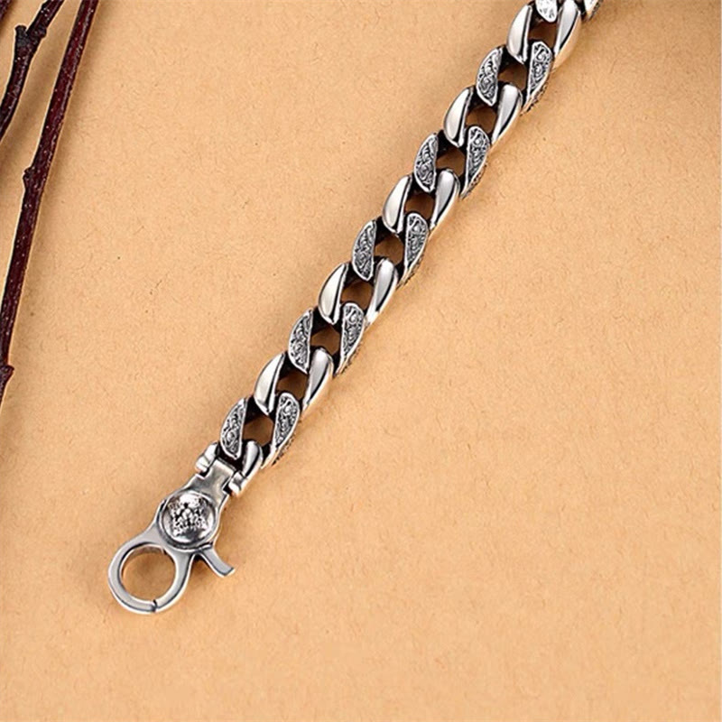 Pulsera de creatividad con Buddha Stones Tíbet Om Mani Padme Hum doble Dorje Vajra - image 3