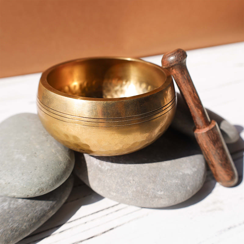 Juego de cuencos tibetanos para meditación, hechos a mano para la sanación y la atención plena. - image 5