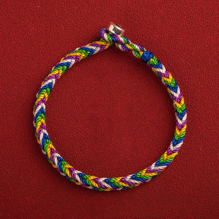 Buddha Stones &quot;Que todo te salga bien&quot; Pulsera Suerte Multicolor
