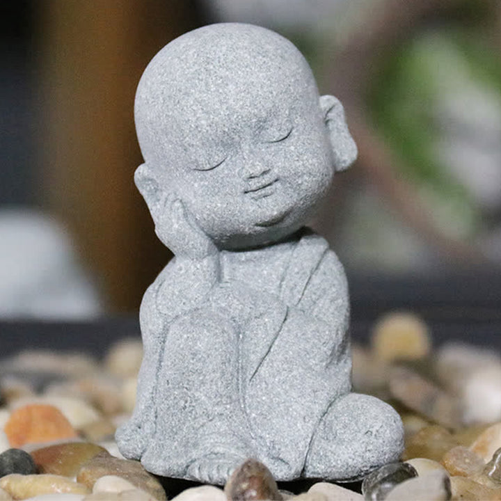 Meditación Oración Estatua De Buda Compasión Decoración Del Hogar