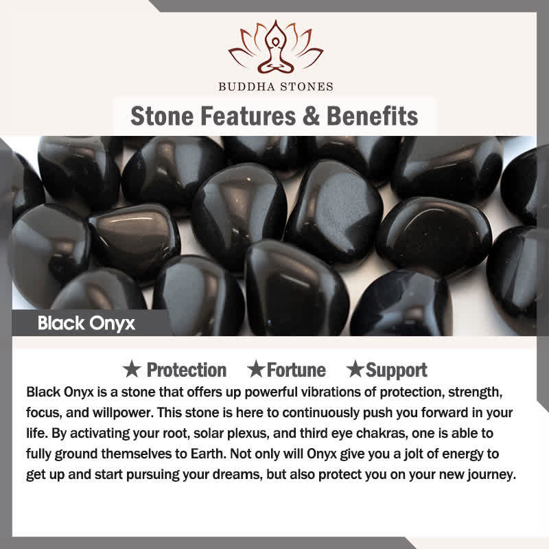 Paquete de obsidiana con Buddha Stones que absorben energías negativas