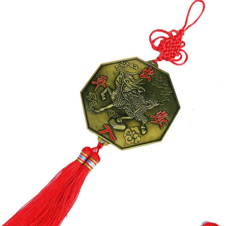 Feng Shui Bagua Mapa Chino Anudado Armonía Energía Mapa Espejo