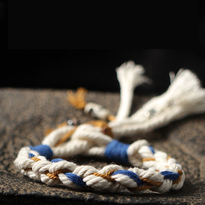 Pulsera de la suerte hecha a mano con Buddha Stones del Tíbet Zakiram diosa de la riqueza Thangka