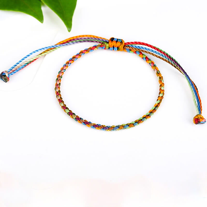 Buddha Stones &quot;Que todos tus deseos se hagan realidad&quot; Pulsera Suerte Multicolor