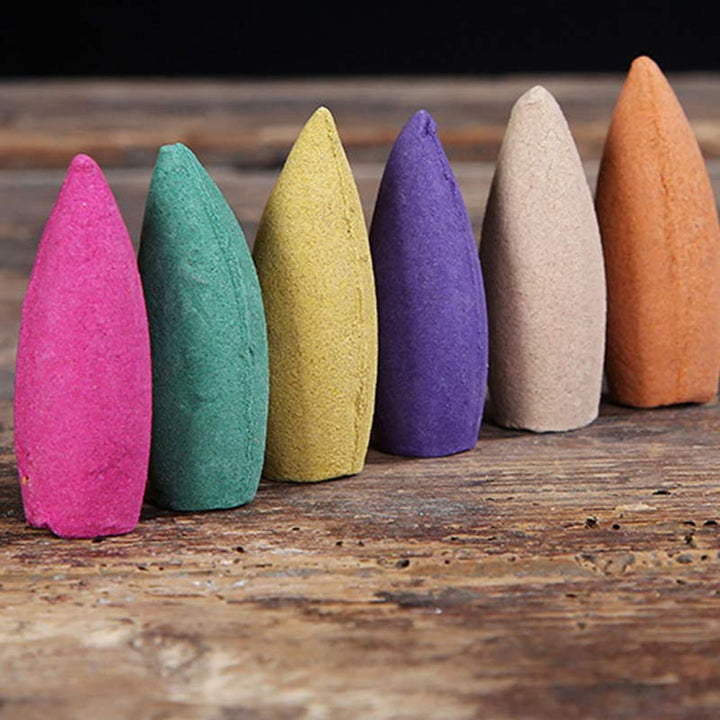 Quemador de incienso con bendición de loto tibetano, Buddha Stones , decoración - image 11