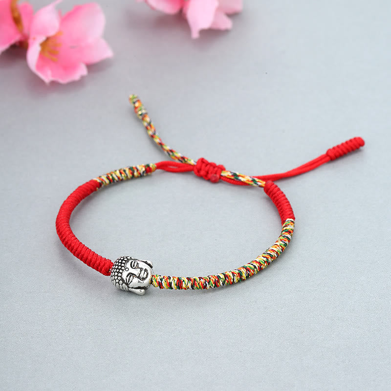 Pulsera de hilo de serenidad de Buddha Stones de Buda