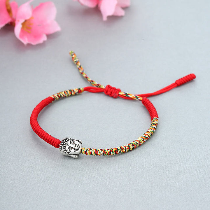 Pulsera de hilo de serenidad de Buddha Stones de Buda