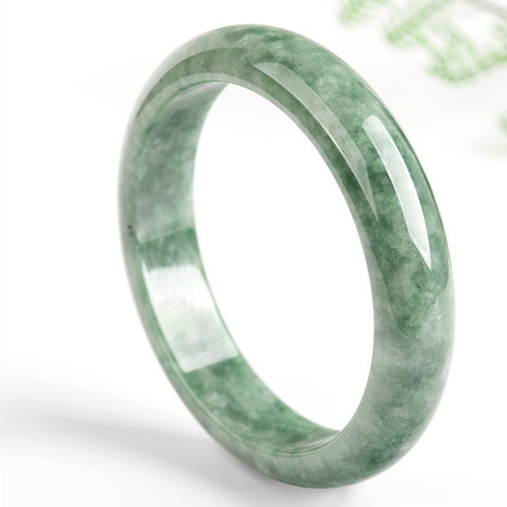 Pulsera de jade natural con Buddha Stones para la suerte y la riqueza