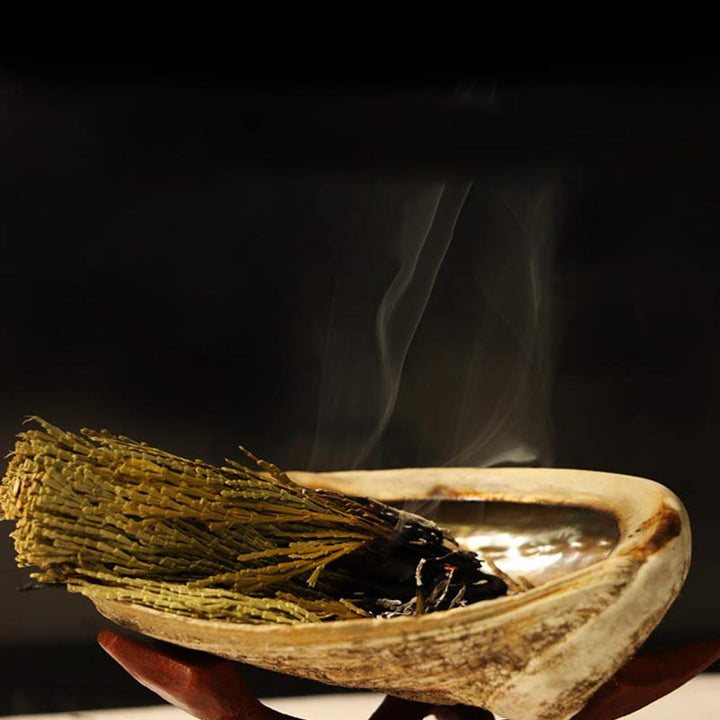 Varilla difuminada de Buddha Stones para limpieza del hogar, incienso curativo, meditación y varillas de cedro, varitas de incienso para rituales