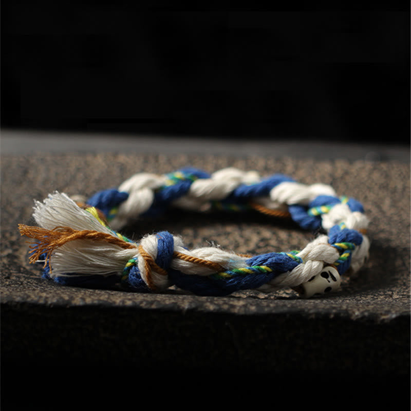 Pulsera de la suerte hecha a mano con cuentas de la diosa de la riqueza Zakiram tibetana con Buddha Stones
