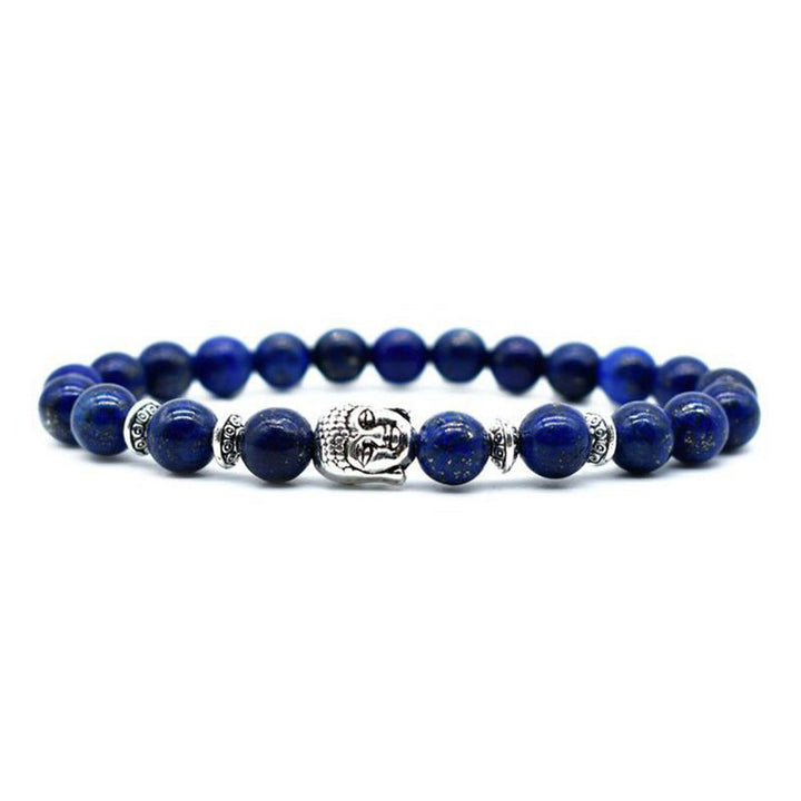 Pulsera curativa de amor con amatista y Buddha Stones