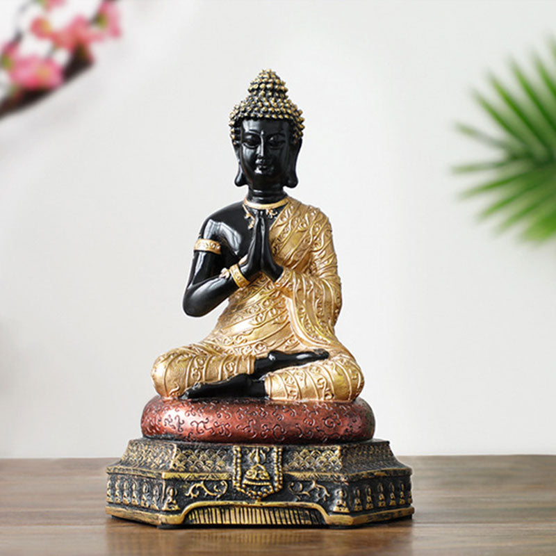 Decoración de estatua de resina de compasión de Buda de Buddha Stones de Buda