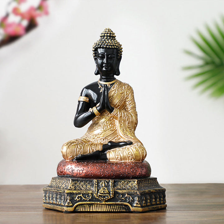 Decoración de estatua de resina de compasión de Buda de Buddha Stones de Buda