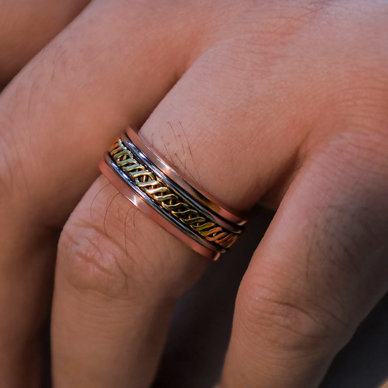 Brazalete ajustable con equilibrio de cobre magnético de Buddha Stones