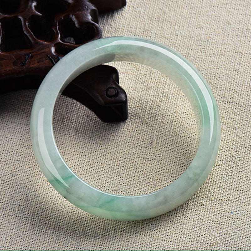 Pulsera de prosperidad curativa de jade natural