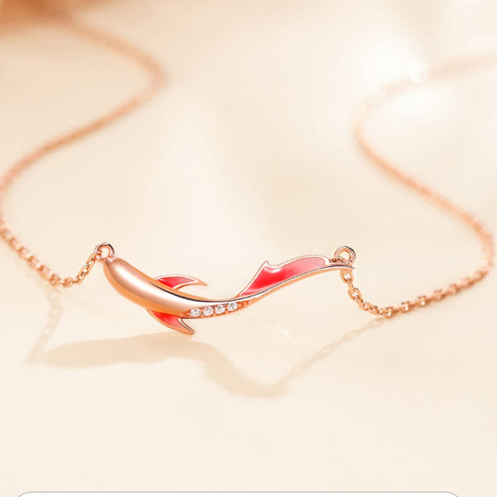 Collar con colgante de plata de ley 925 con Buddha Stones , pez Koi, circonita de la suerte y prosperidad - image 4