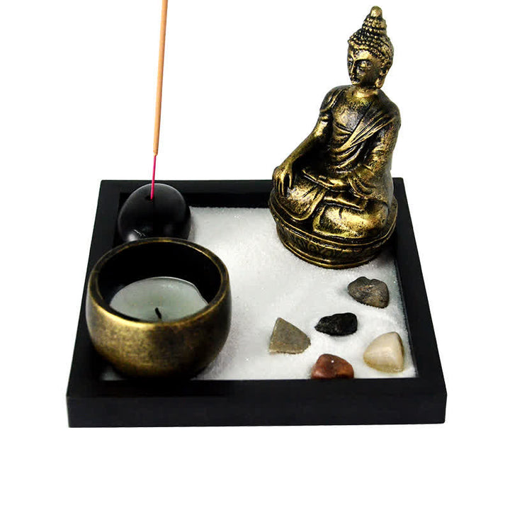 Símbolo De Buda Rocas Meditación Calma Jardín Zen Decoración Del Hogar