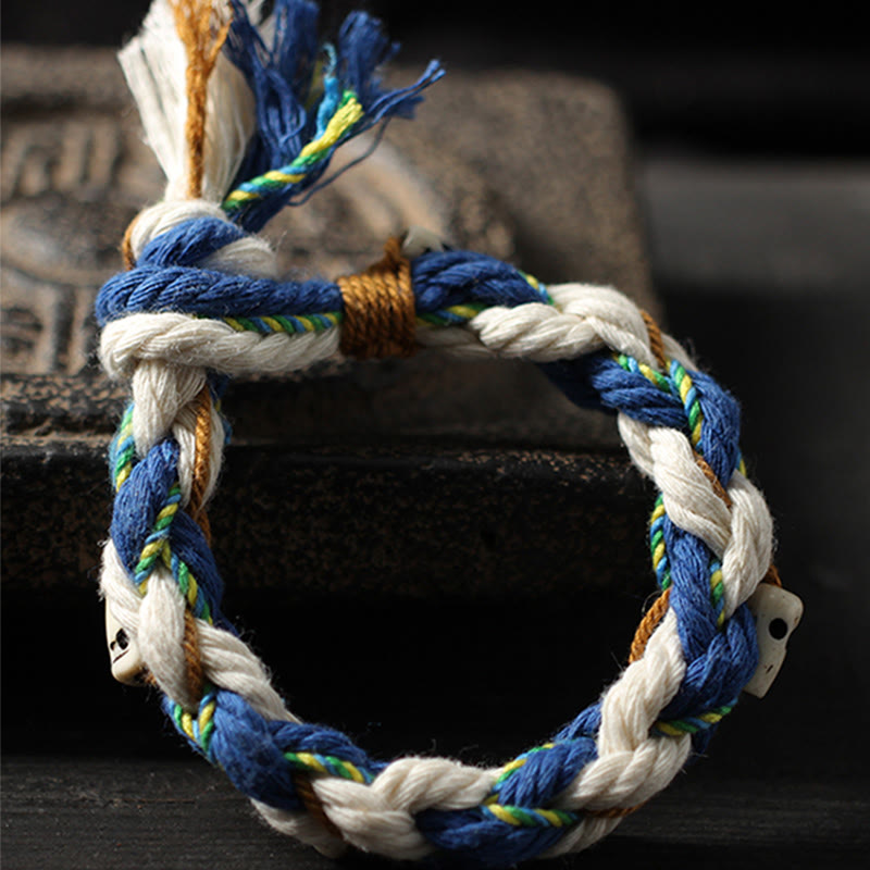 Pulsera de la suerte hecha a mano con cuentas de la diosa de la riqueza Zakiram tibetana con Buddha Stones