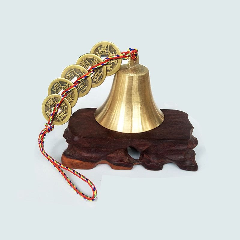 Campana Feng Shui Riqueza Éxito Suerte Decoración