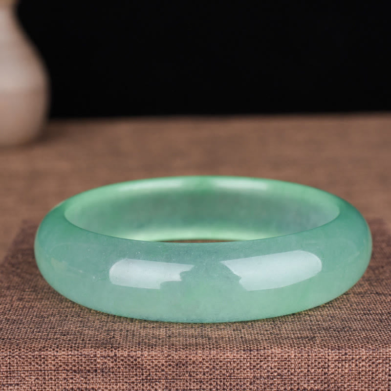 Pulsera de prosperidad curativa de la suerte de jade natural con Buddha Stones