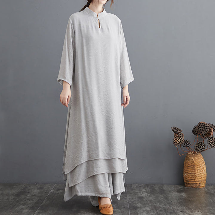 Conjunto de ropa de Yoga para mujer, Buddha Stones, patrón Simple, meditación, oración, práctica Zen espiritual, Yoga