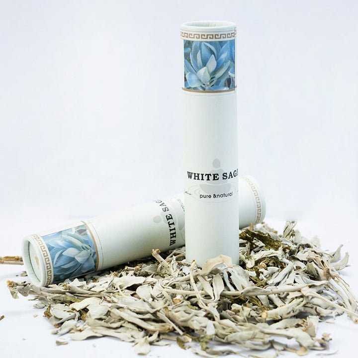 Incienso de Salvia Blanca Purificar Meditación Curativa Varitas de Incienso de Salvia de California