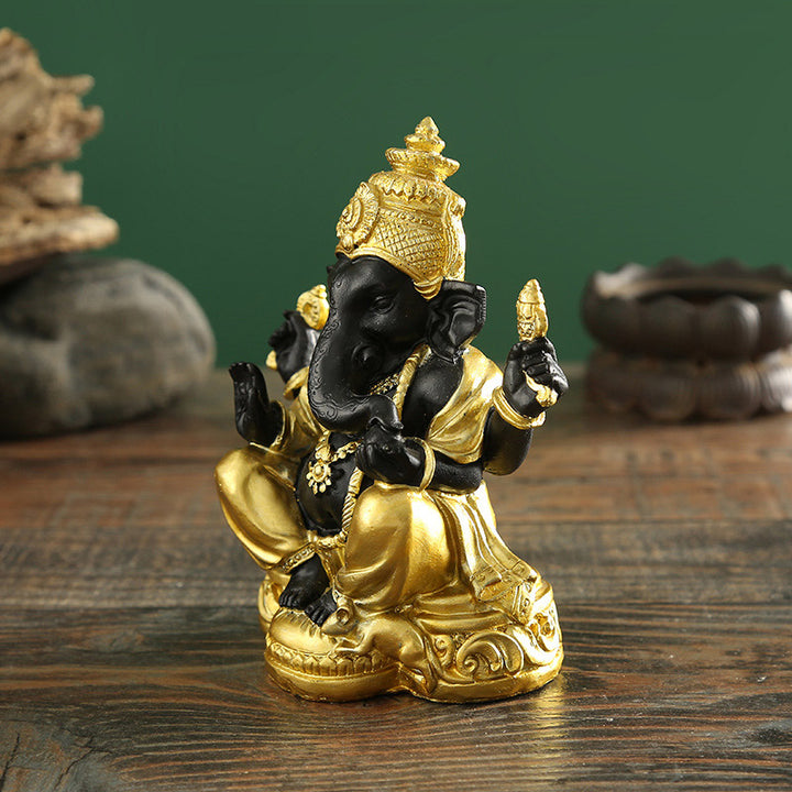 Buddha Stones Decoración tibetana Ganpati FengShui