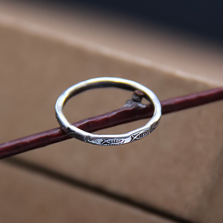 Anillo de plata de ley 925 con Buddha Stones , suerte, pez koi - image 6