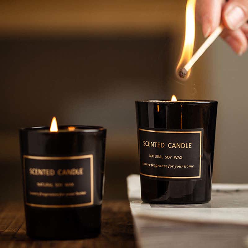 Blue Bell Pear Freesia Fragancia Meditación Oración Aromaterapia Vela de Cera de Soja - image 1