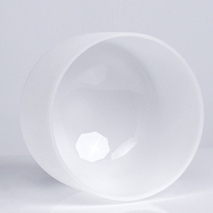 Cuenco de cristal OM para meditación, hecho a mano para la atención plena y la protección. - image 3