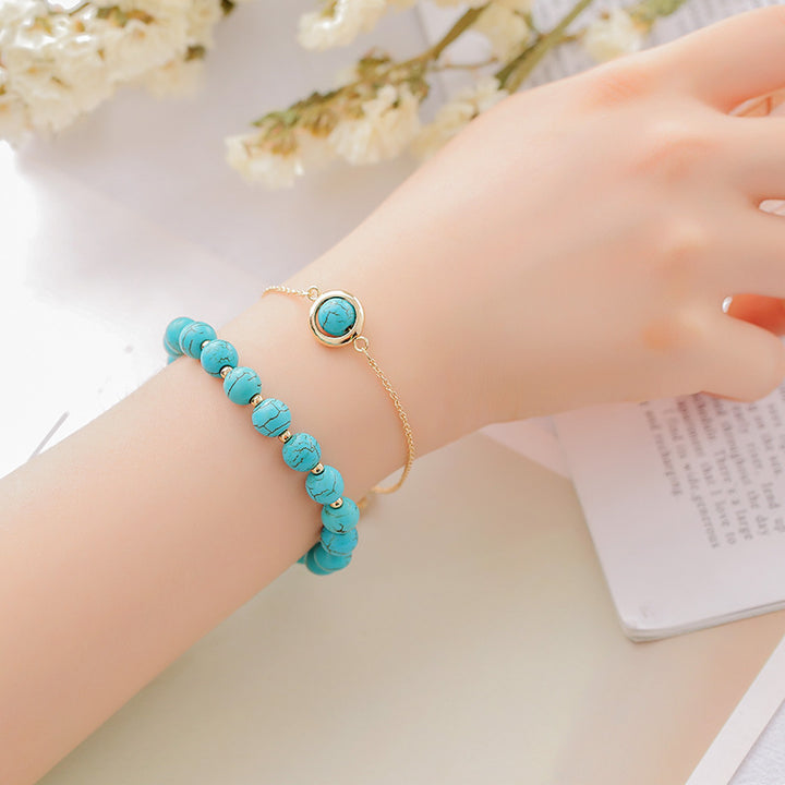 Pulsera Positiva de Cristal de Cuarzo Fresa con Piedra Solar de Buddha Stones