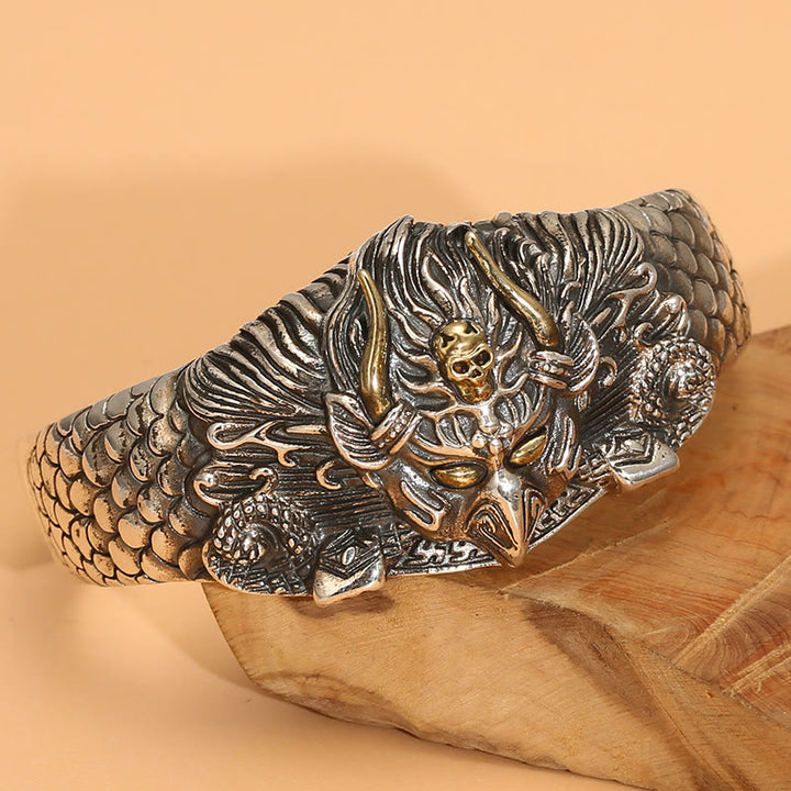 Brazalete tibetano de protección de la sabiduría del pájaro Garuda