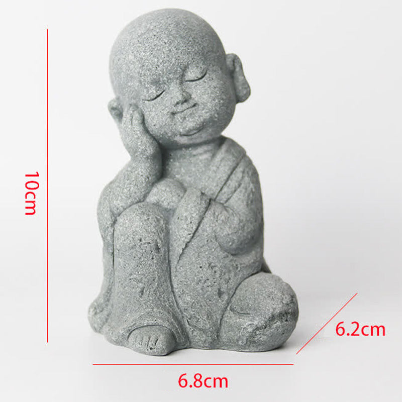 Meditación Oración Estatua De Buda Compasión Decoración Del Hogar